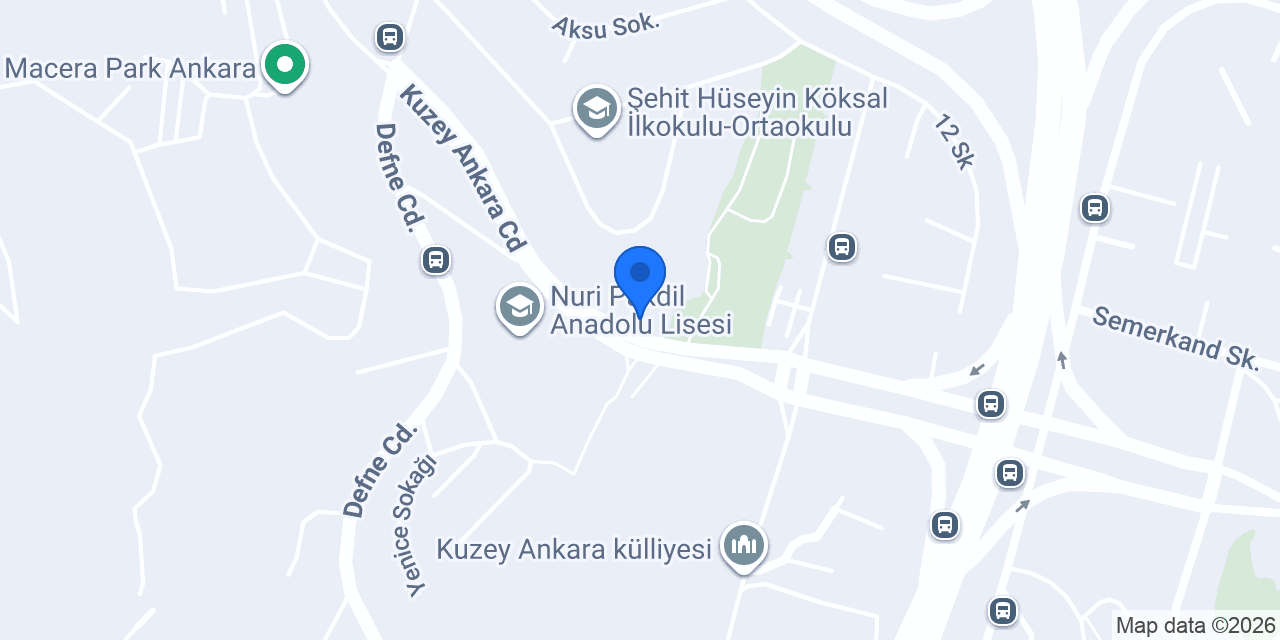 Kuzey kent Eczanesi konumu