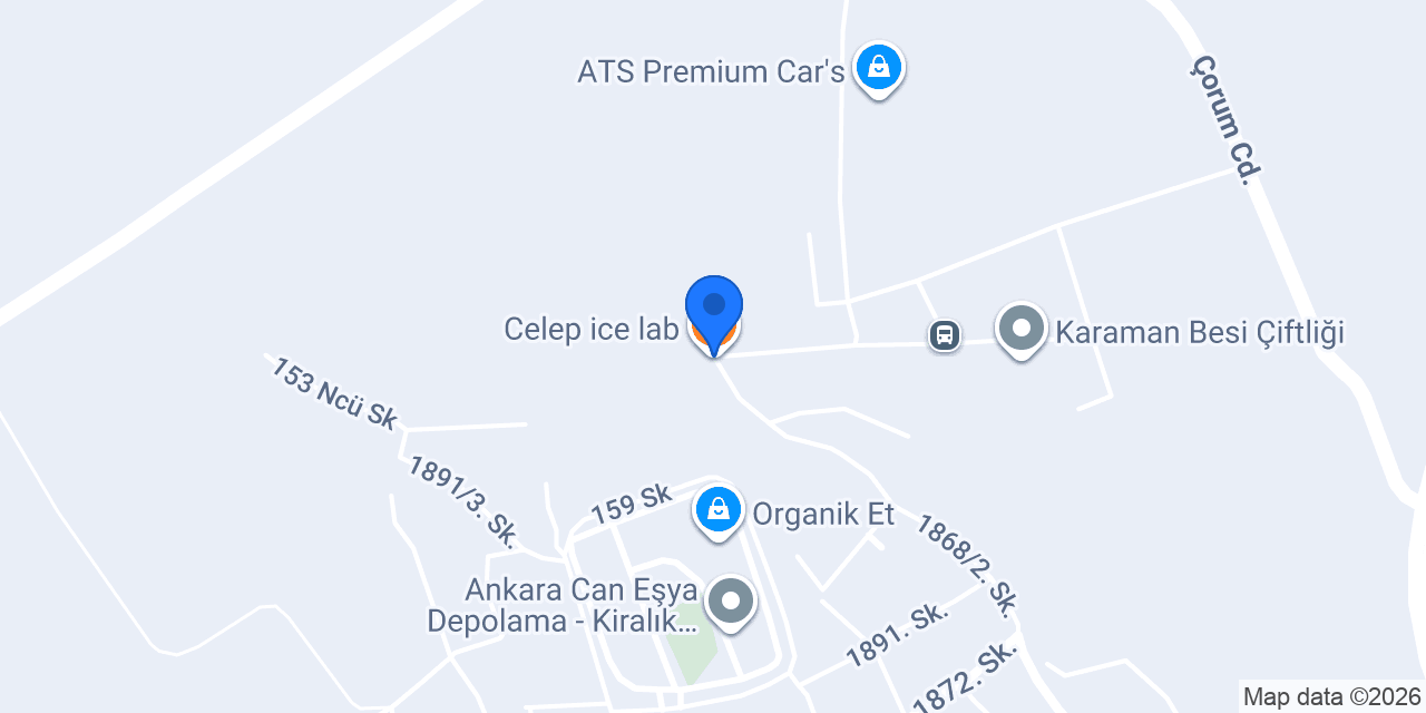 Celep ice lab konumu