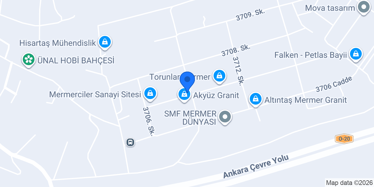 TEKMEN MERMER & GRANİT konumu