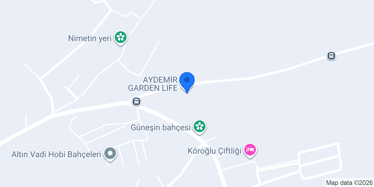 AYDEMİR GARDEN LIFE konumu