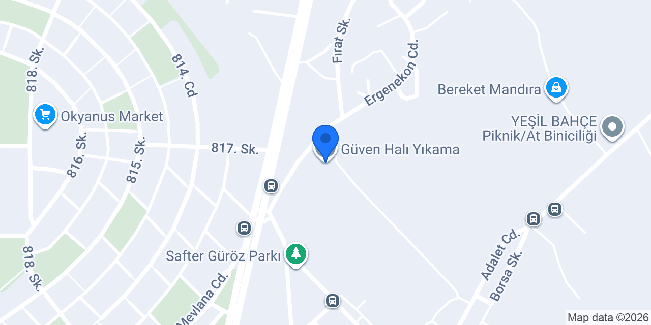 Güven Halı Yıkama konumu
