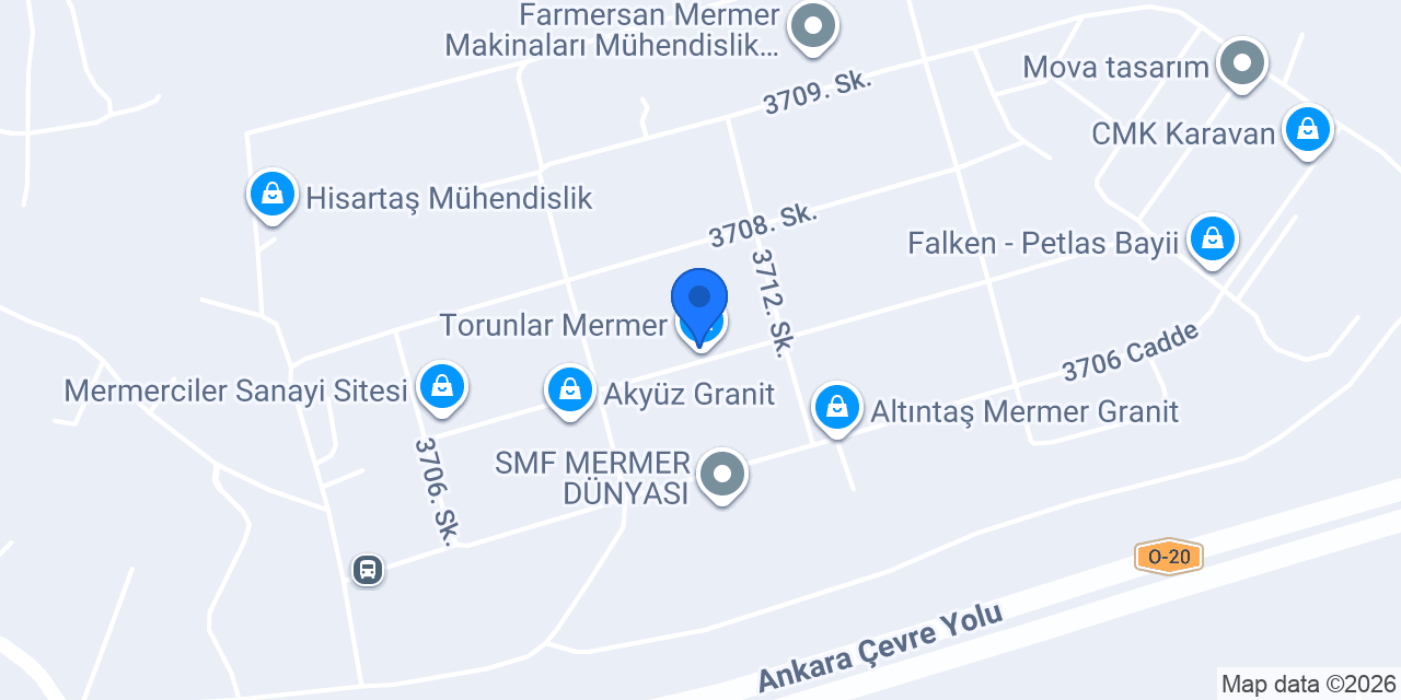 Torunlar Mermer konumu