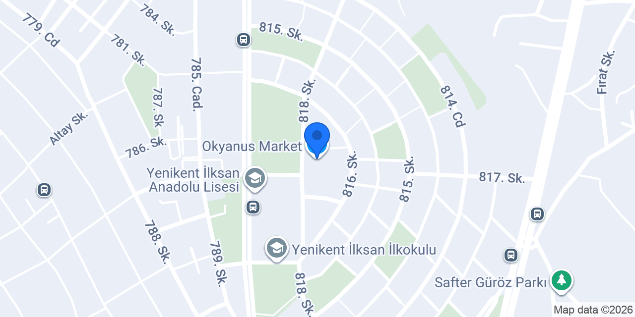 Okyanus Market konumu