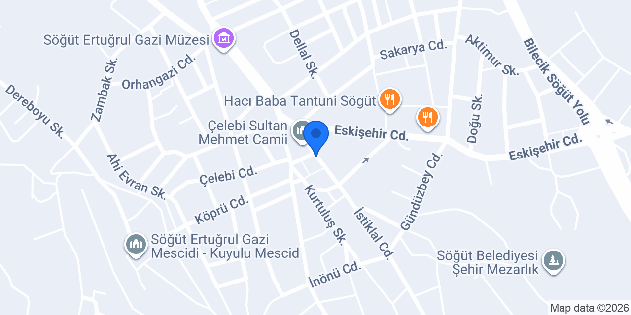 Cuma usta aile lokantası konumu