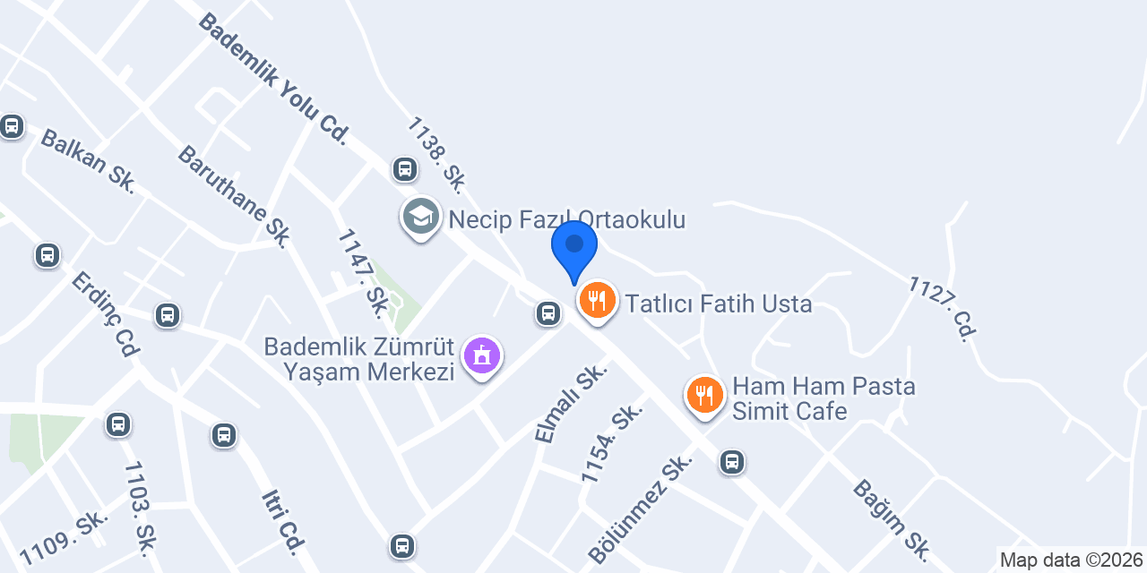 BCK GAYRİMENKUL konumu