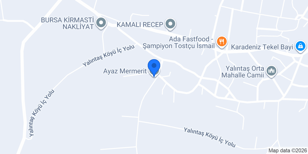 Ayaz Mermerit konumu