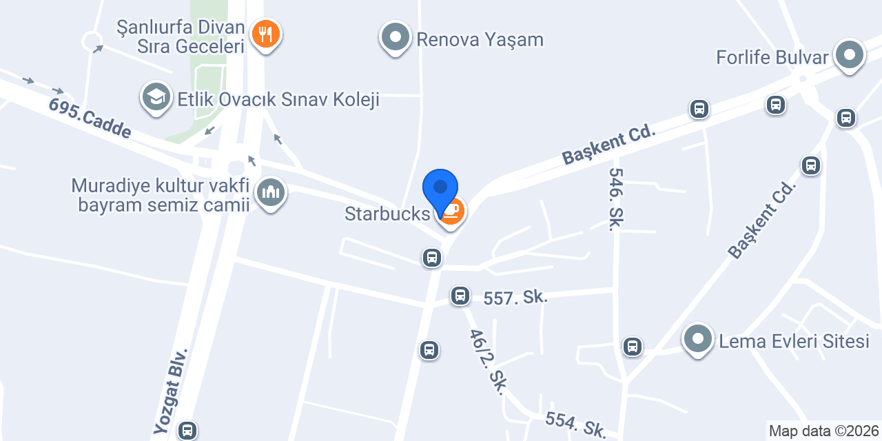 Karaca konumu