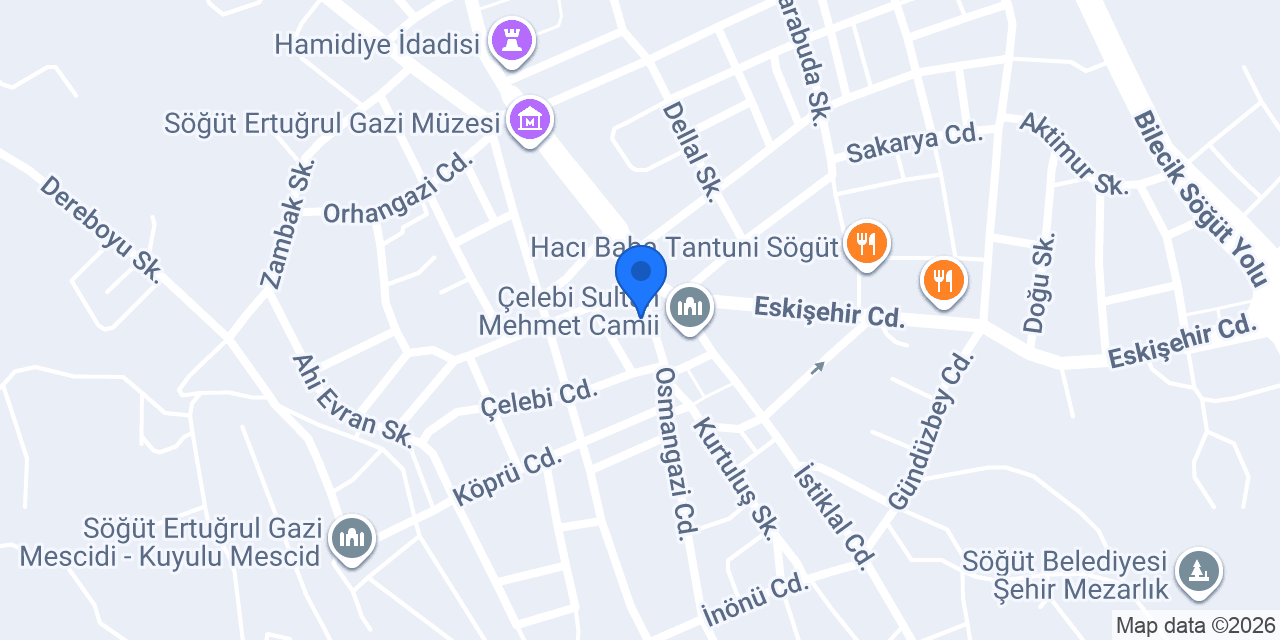 Söğüt Eczanesi konumu