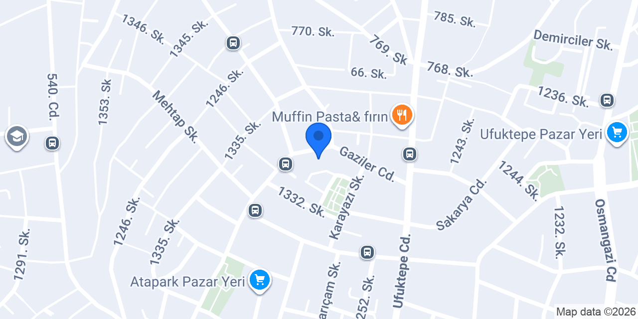 Çiğdem baby Butik konumu