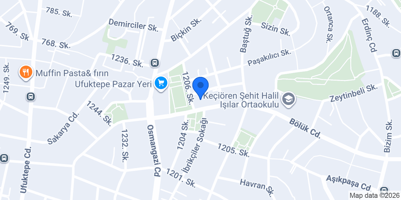 Senem Emlak İnşaat konumu