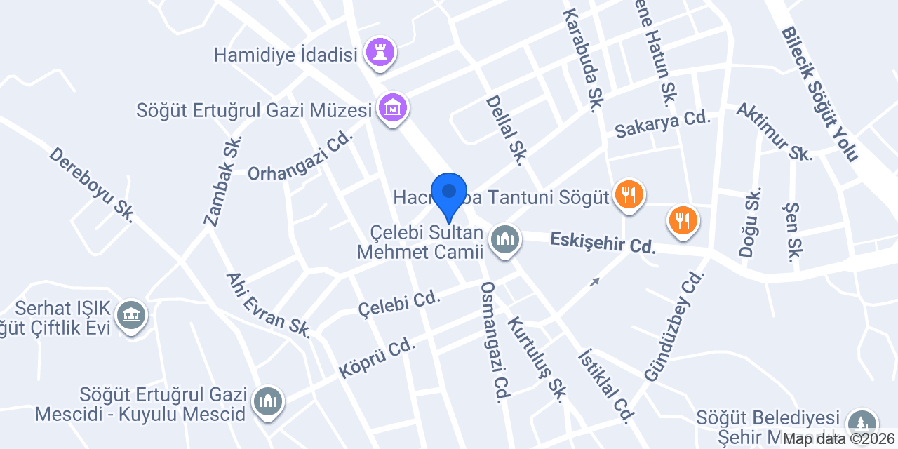 Ptt-söğüt Şubesi konumu