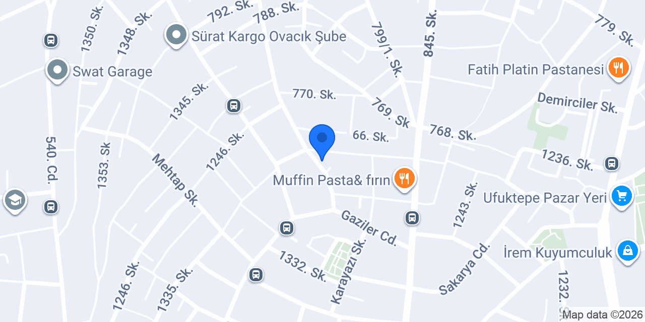 BAŞER Kitap Kırtasiye konumu