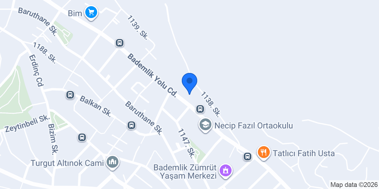 Ankara Gergi Tavan konumu