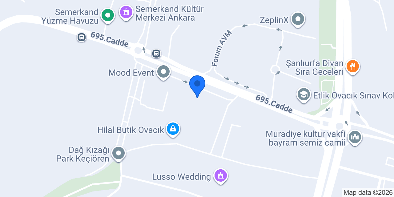 Saray pilavı konumu