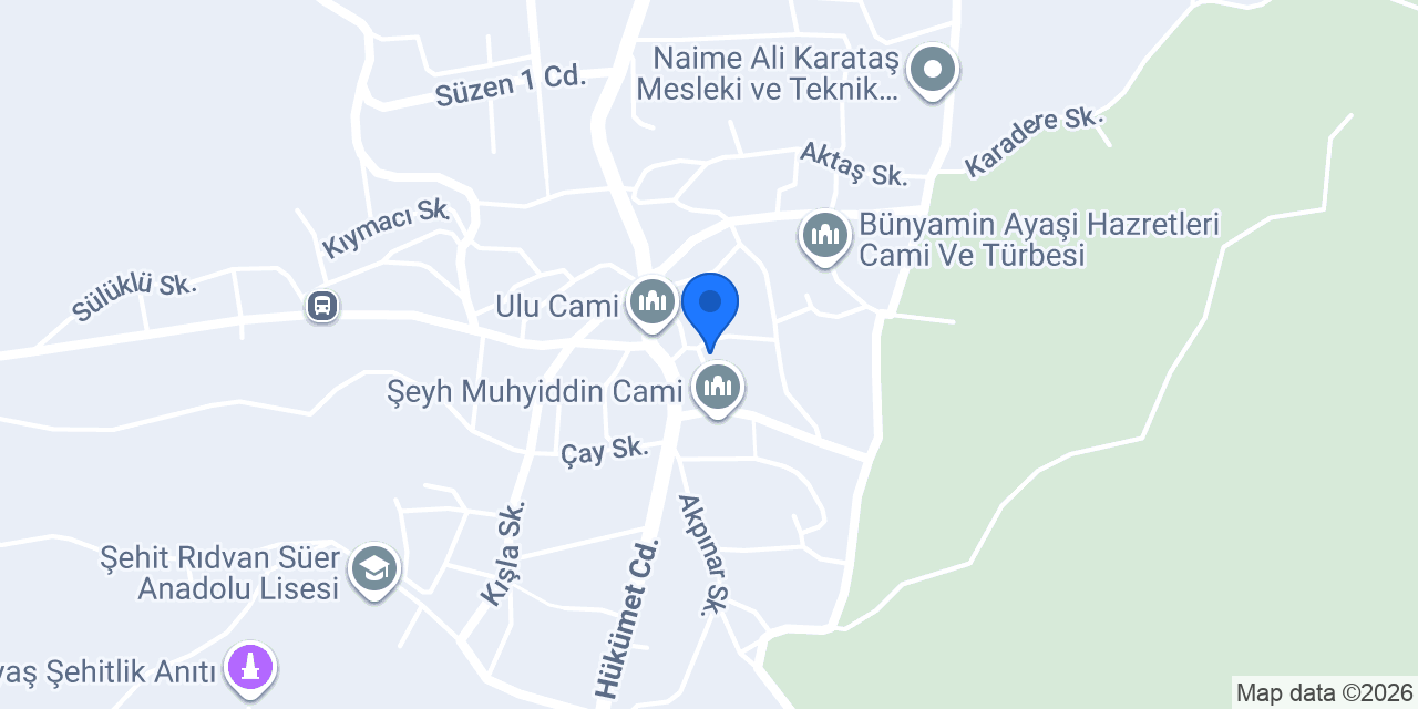 Necati Ustanın Yeri konumu