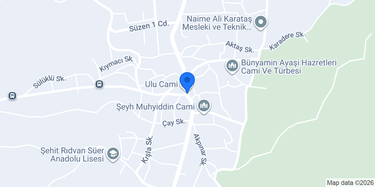 ATASOY PASTIRMA VE SUCUKLARI konumu