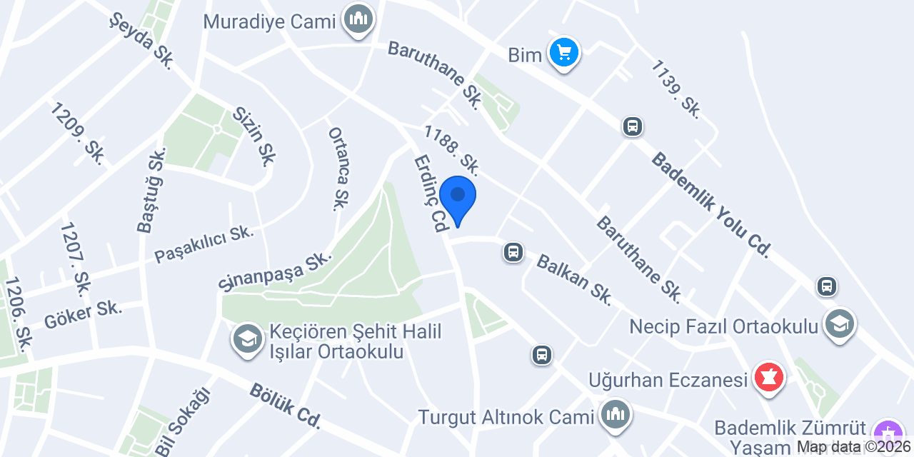 ABAY OTO YIKAMA konumu