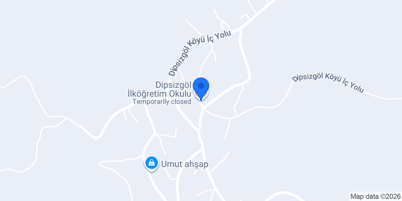 Dipsizgöl İlköğretim Okulu konumu