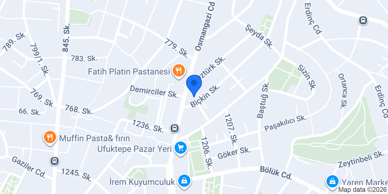 Galeri Seval Mobilya konumu