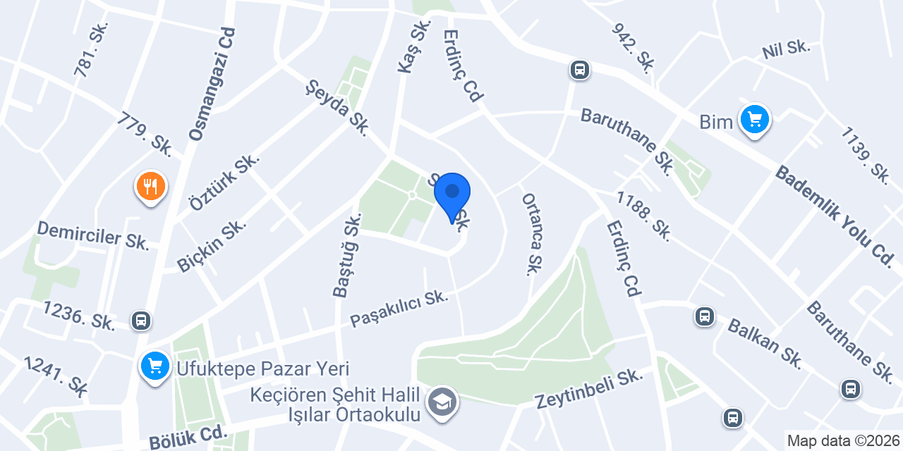 Yüksel Cam Balkon konumu