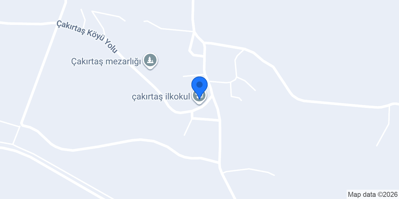 çakırtaş ilkokul konumu