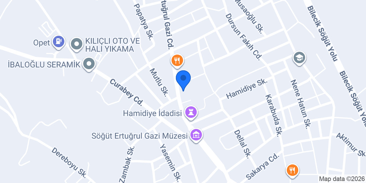 Şehirli Eczanesi konumu
