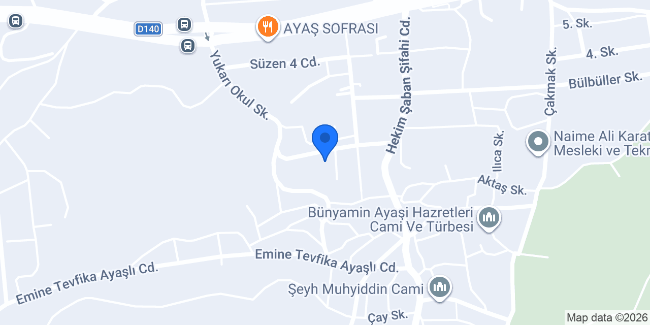 Ayaş Halk Eğitim Merkezi konumu