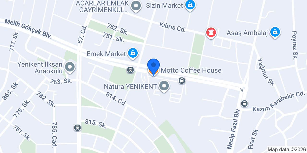 Motto Coffee House konumu