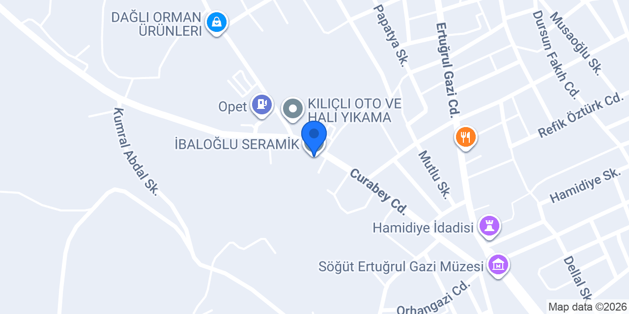 İBALOĞLU SERAMİK konumu