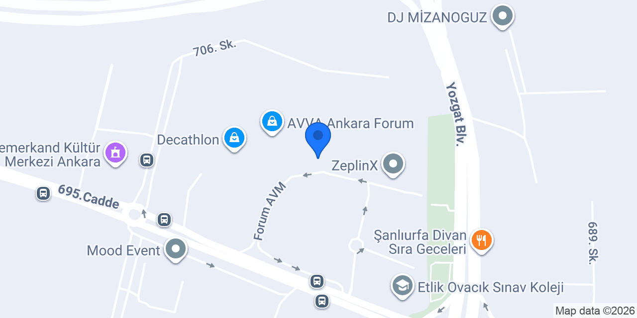 ebebek Ankara Forum Outlet konumu