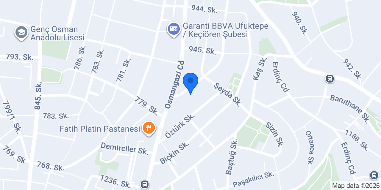 UFUKTEPE VETERİNER KLİNİĞİ konumu