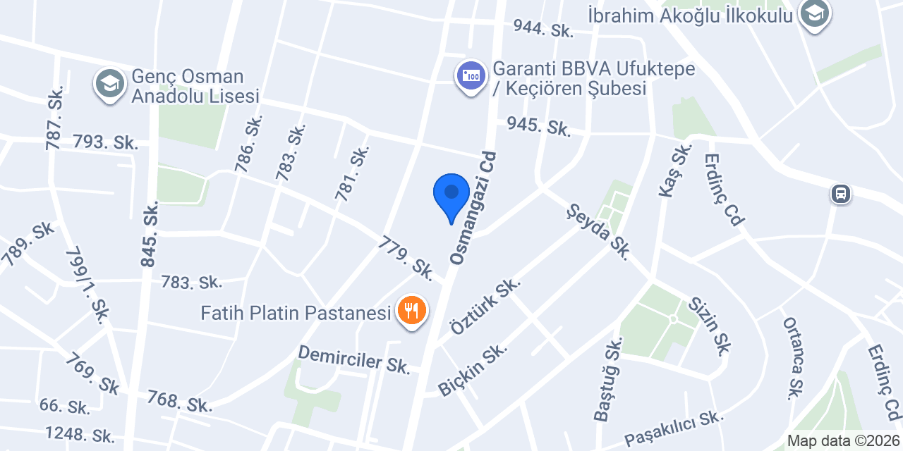 Ahenk Mefruşat konumu