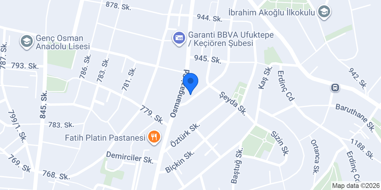 Özel Ufuktepe Sera Anaokulu konumu