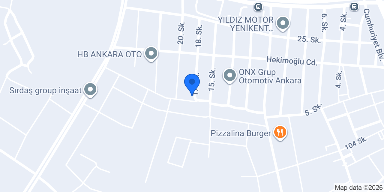 JENPOWER MAKİNA JENERATÖR konumu