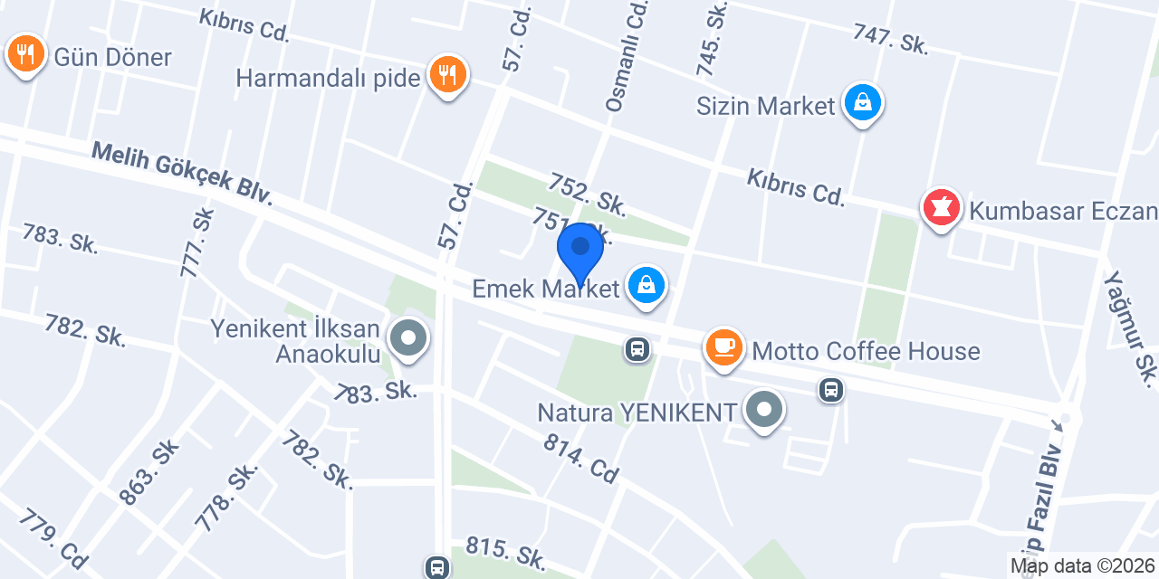 Meriş cafe konumu