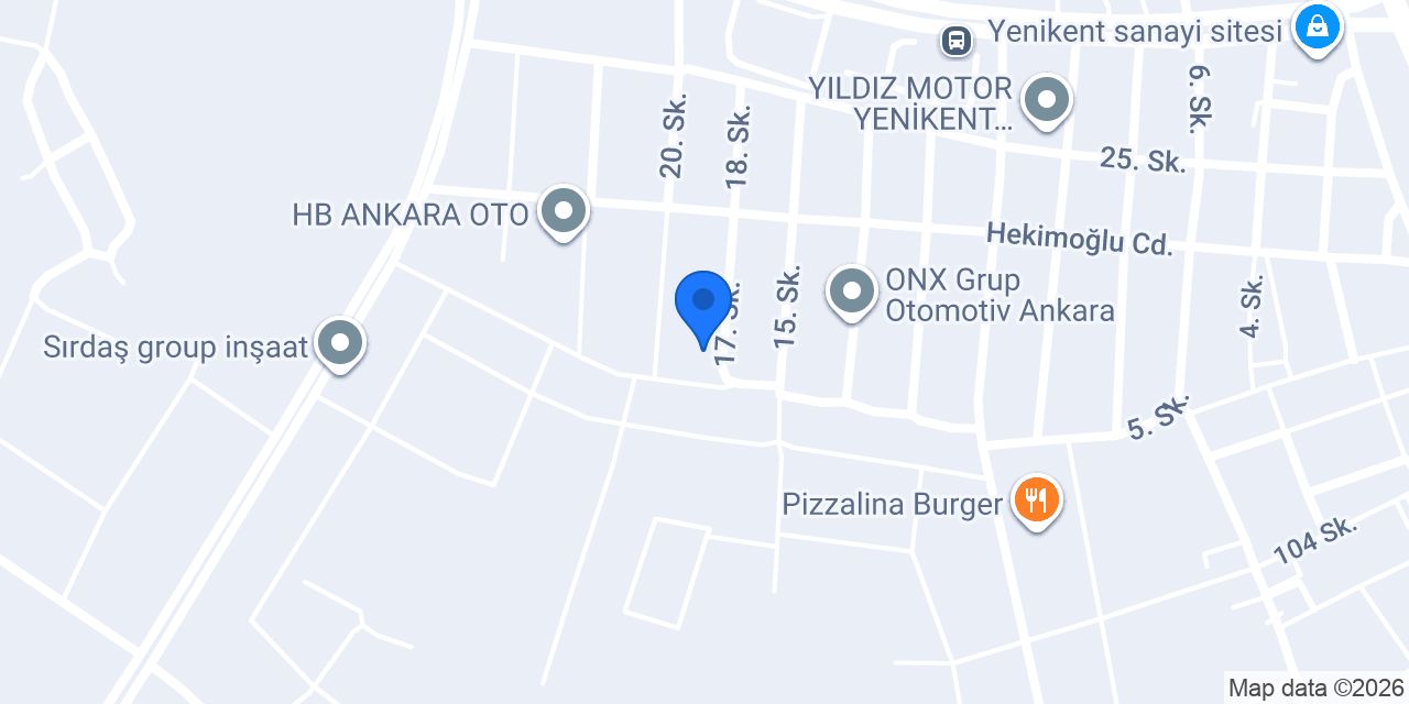 ANGARA GARAJ konumu