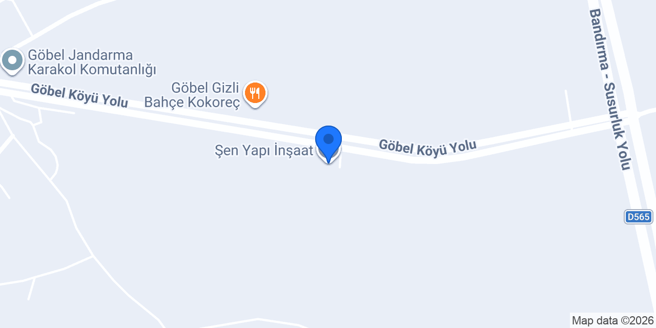 Şen Yapı İnşaat konumu
