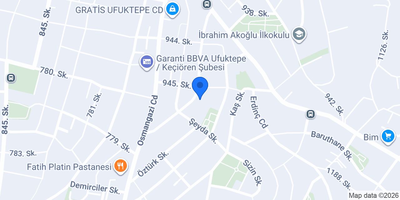 NASA DEKORASYON konumu