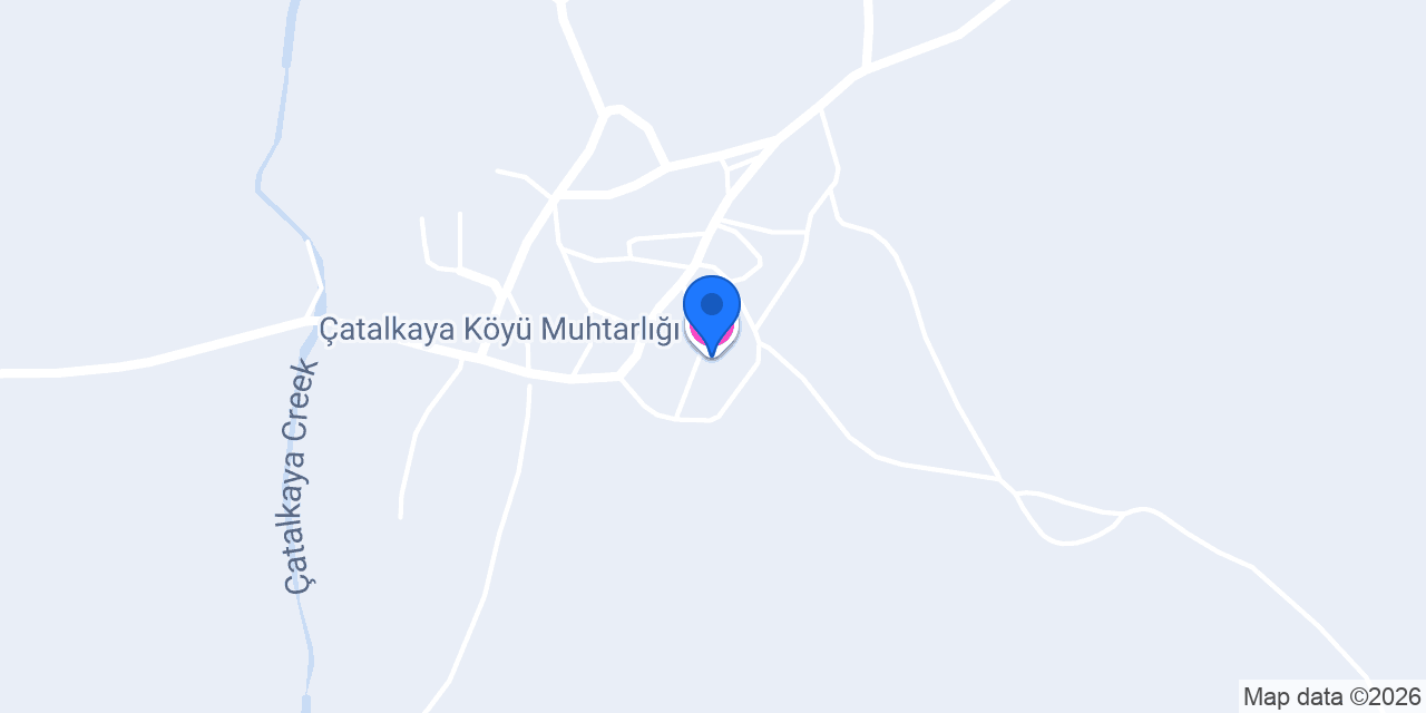 Çatalkaya Köyü Muhtarlığı konumu