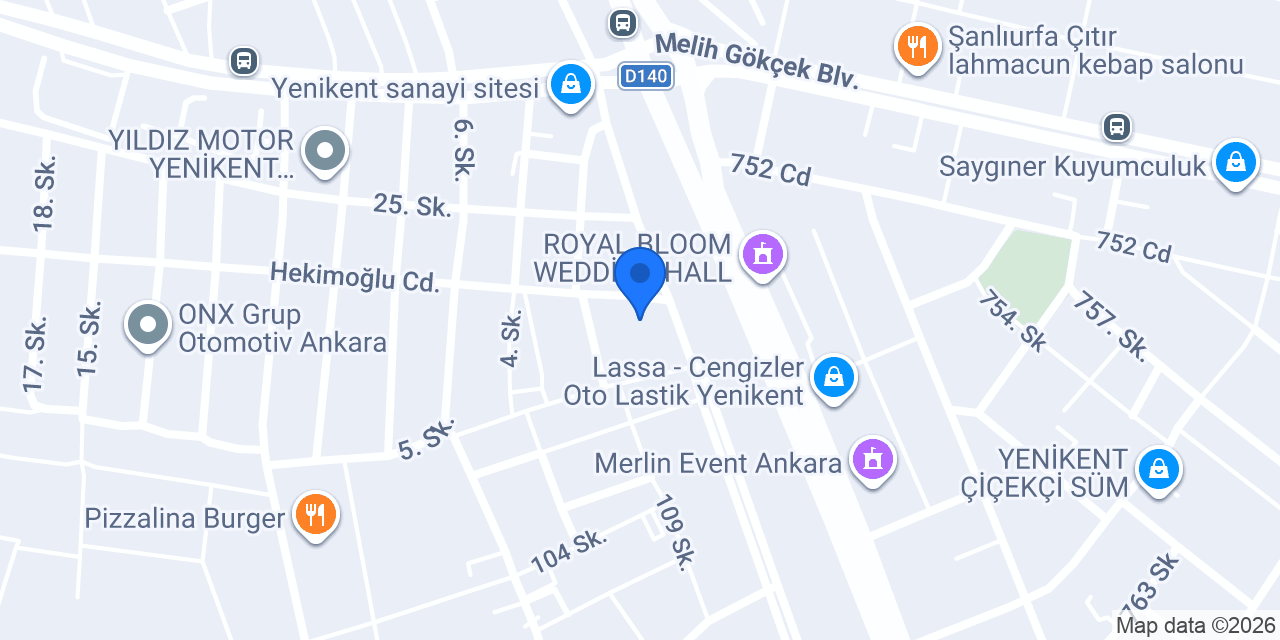 Kent GARAGE OTOMOTİV konumu