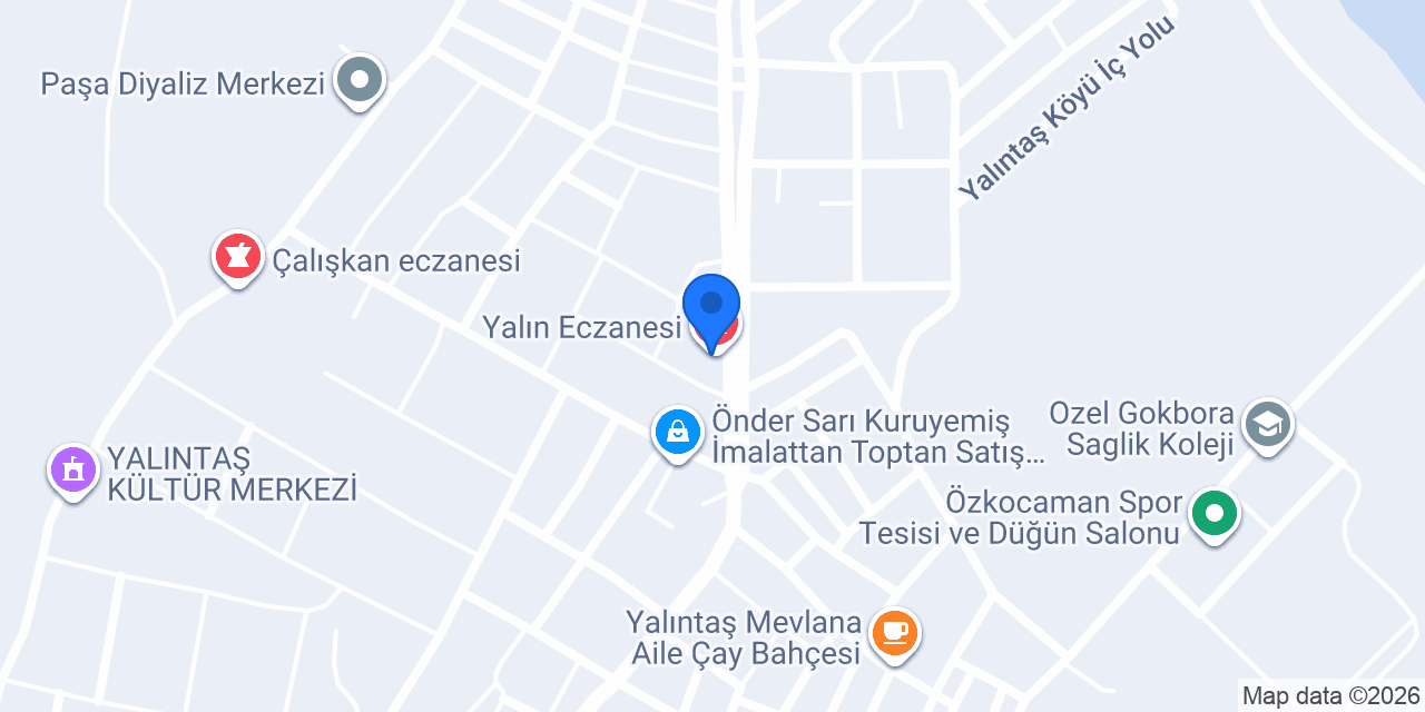 Yalın Eczanesi konumu