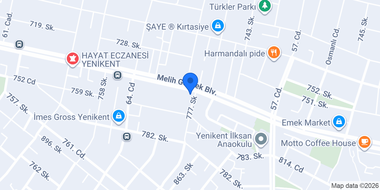 Artı Elektrik konumu