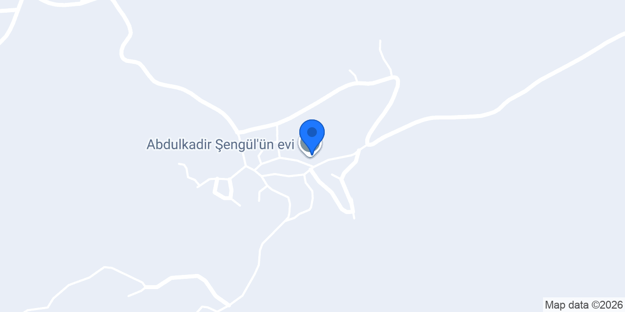 Abdulkadir Şengül'ün evi konumu