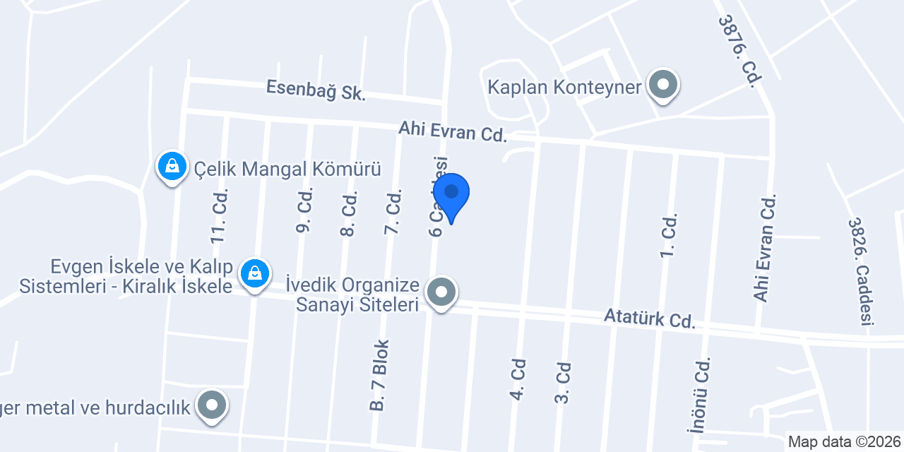 Yapı Kredi - Hurdacılar Sitesi Şubesi konumu