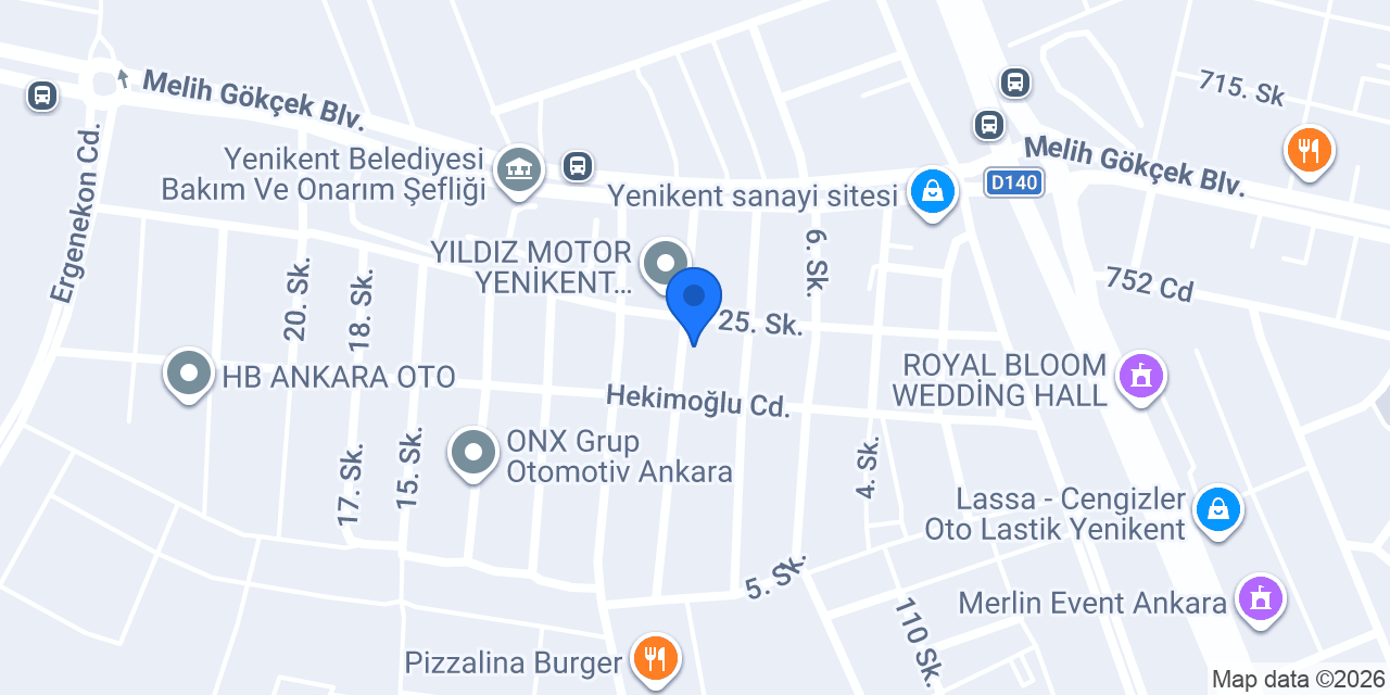 GÜLCE KAPORTA BOYA konumu