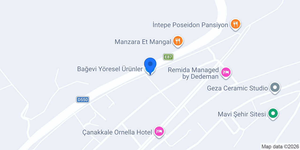 Cömert pide konumu