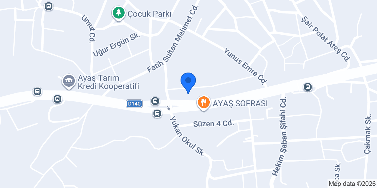 Ayaş Noterliği konumu
