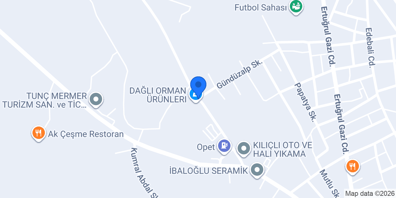 Kayı Tel Örgü Peyzaj konumu