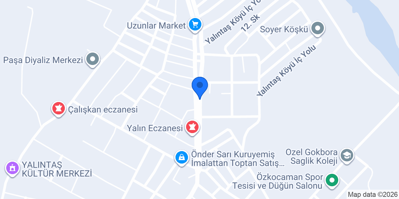 Yalıntaş Taksi konumu