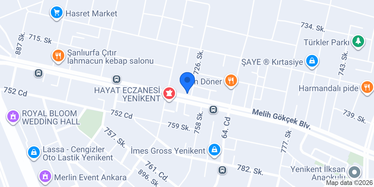 Diwan pizza konumu